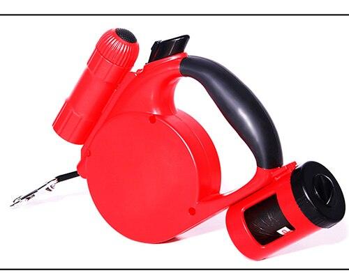 Nightwalk Led Light, Waste Bag Dispenser Retractable Dog Leash