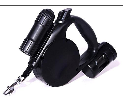 Nightwalk Led Light, Waste Bag Dispenser Retractable Dog Leash