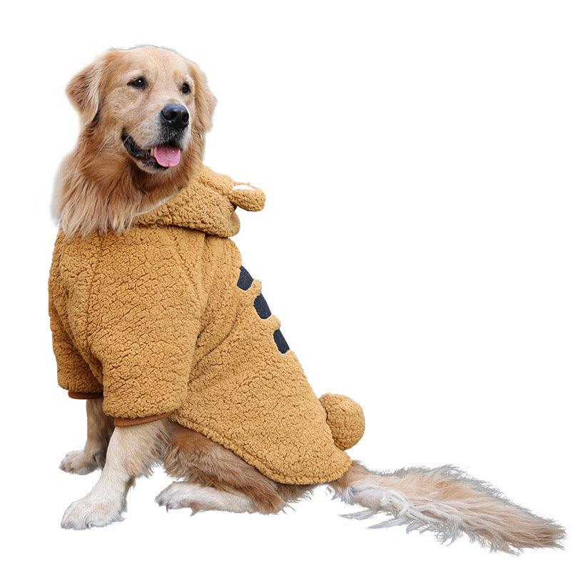 Thickened Pet Winter Clothing For Medium And Large Dogs
