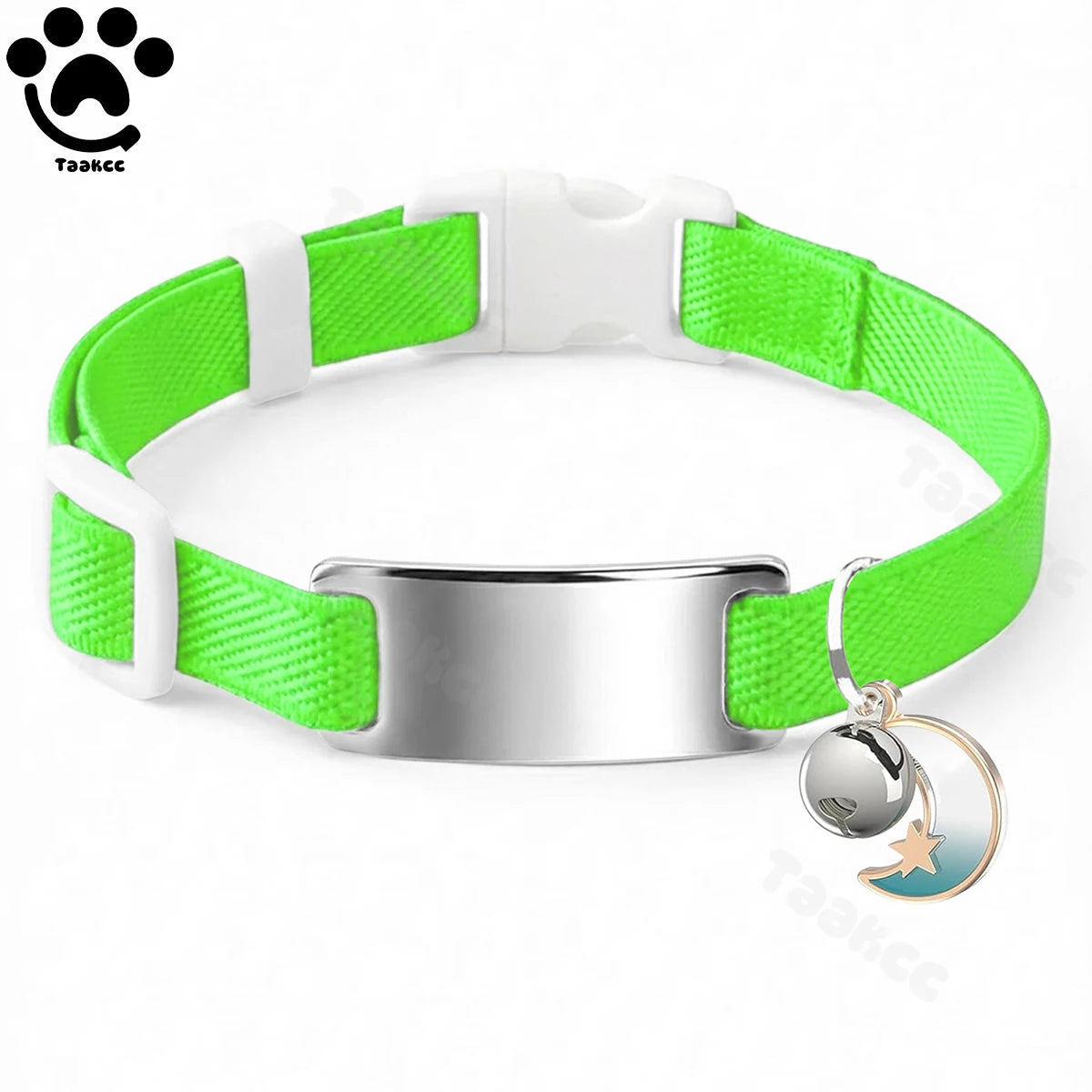 Elastic Cat Collar to get engraved