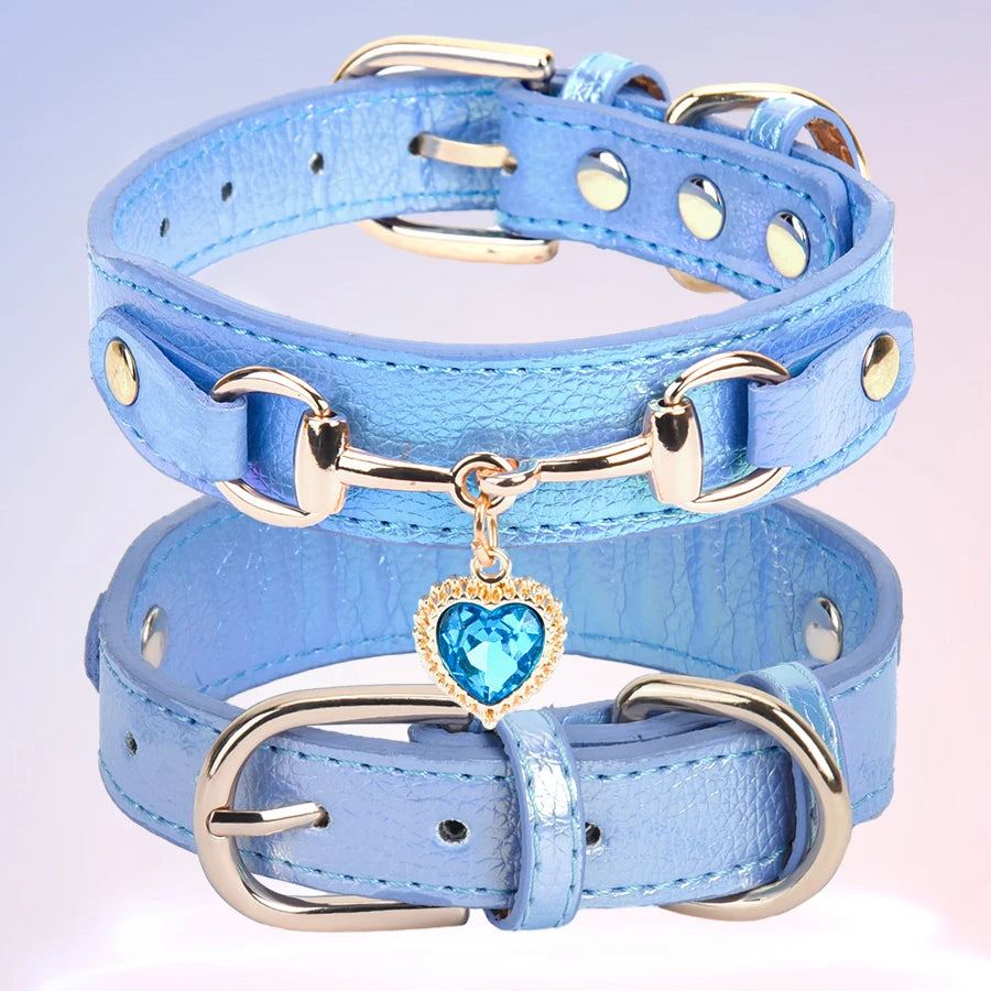 Cat or Small Dog Collar with Heart