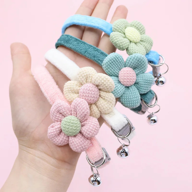 Collar Cute Flower Cat Collar