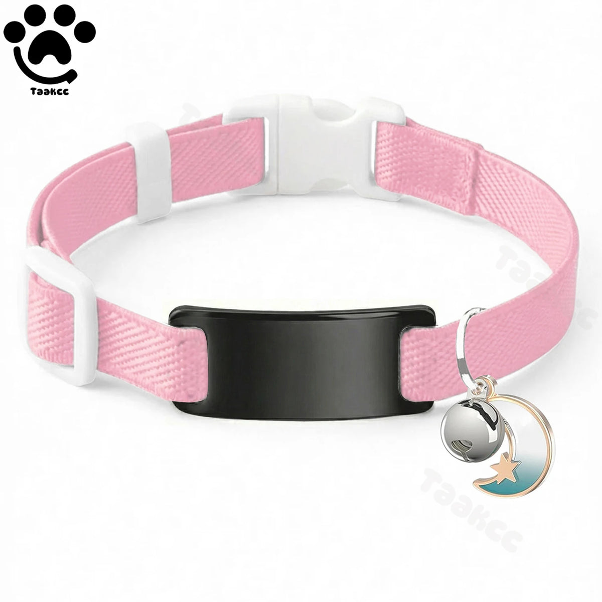 Elastic Cat Collar to get engraved