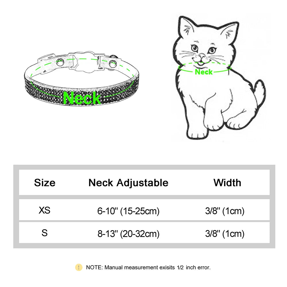 Cute Bling Rhinestone Collar