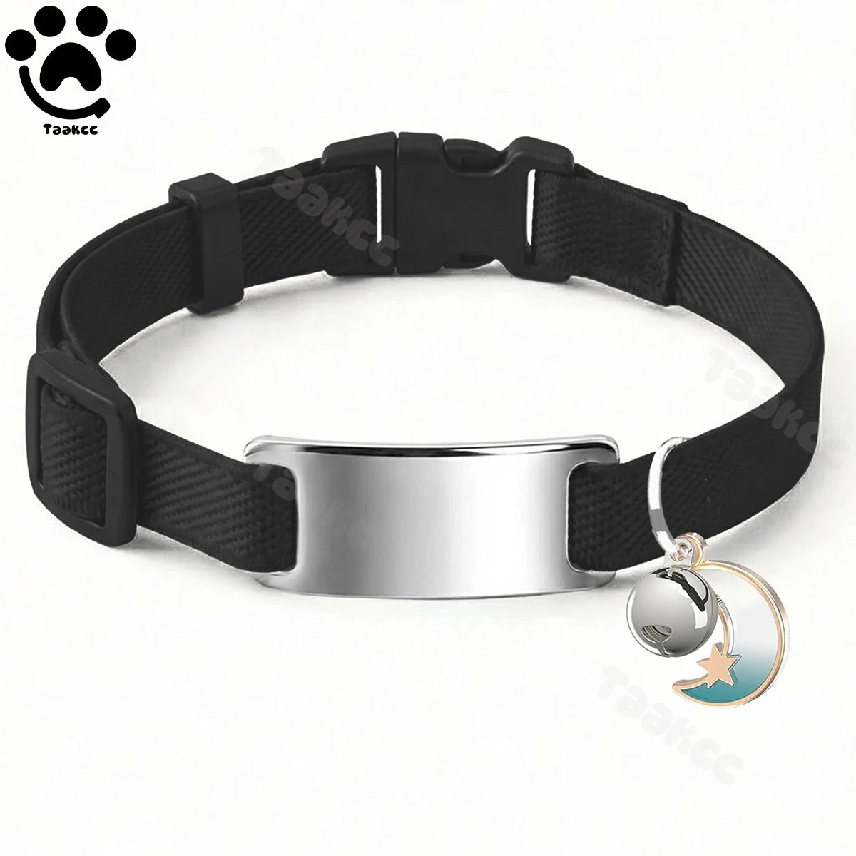 Elastic Cat Collar to get engraved
