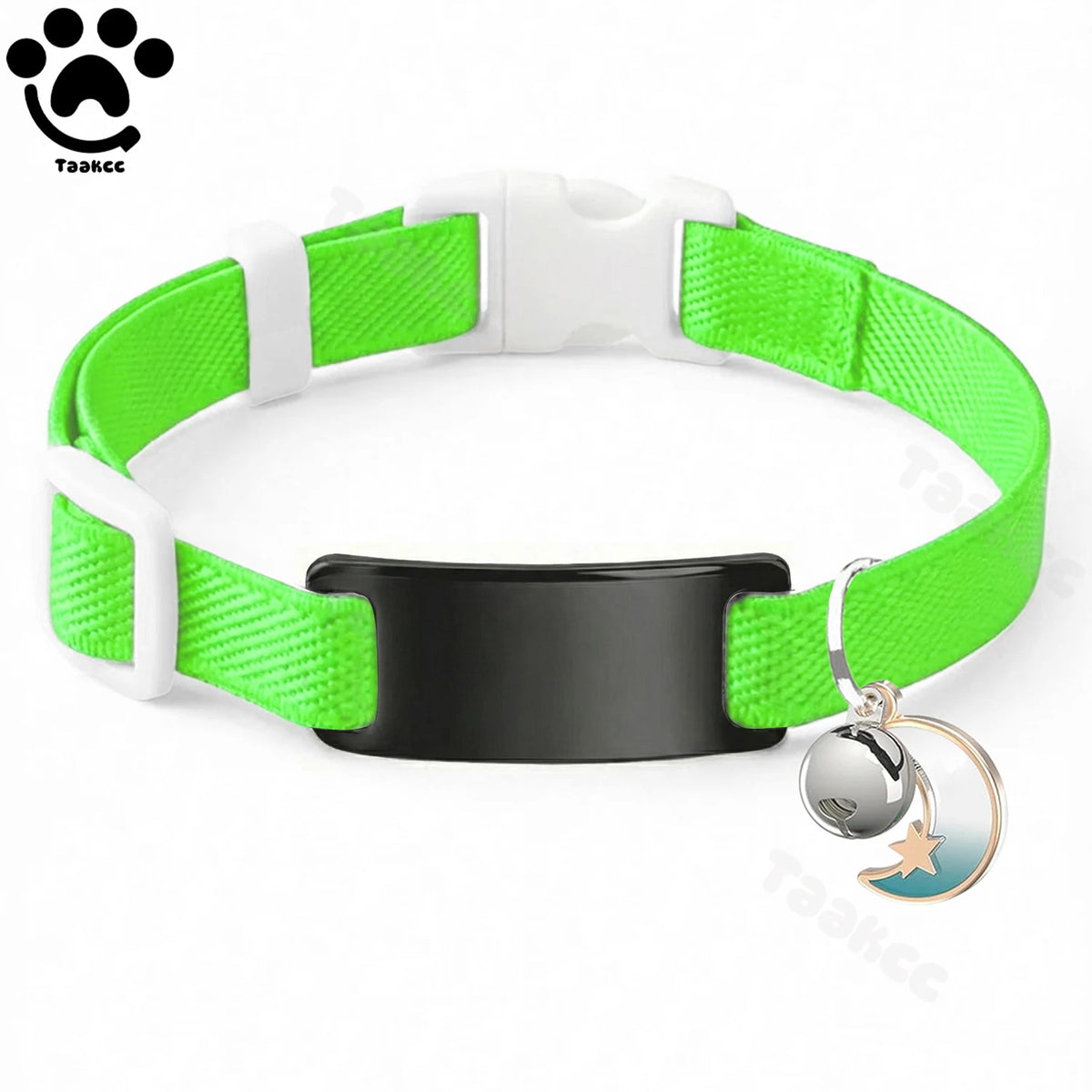 Elastic Cat Collar to get engraved