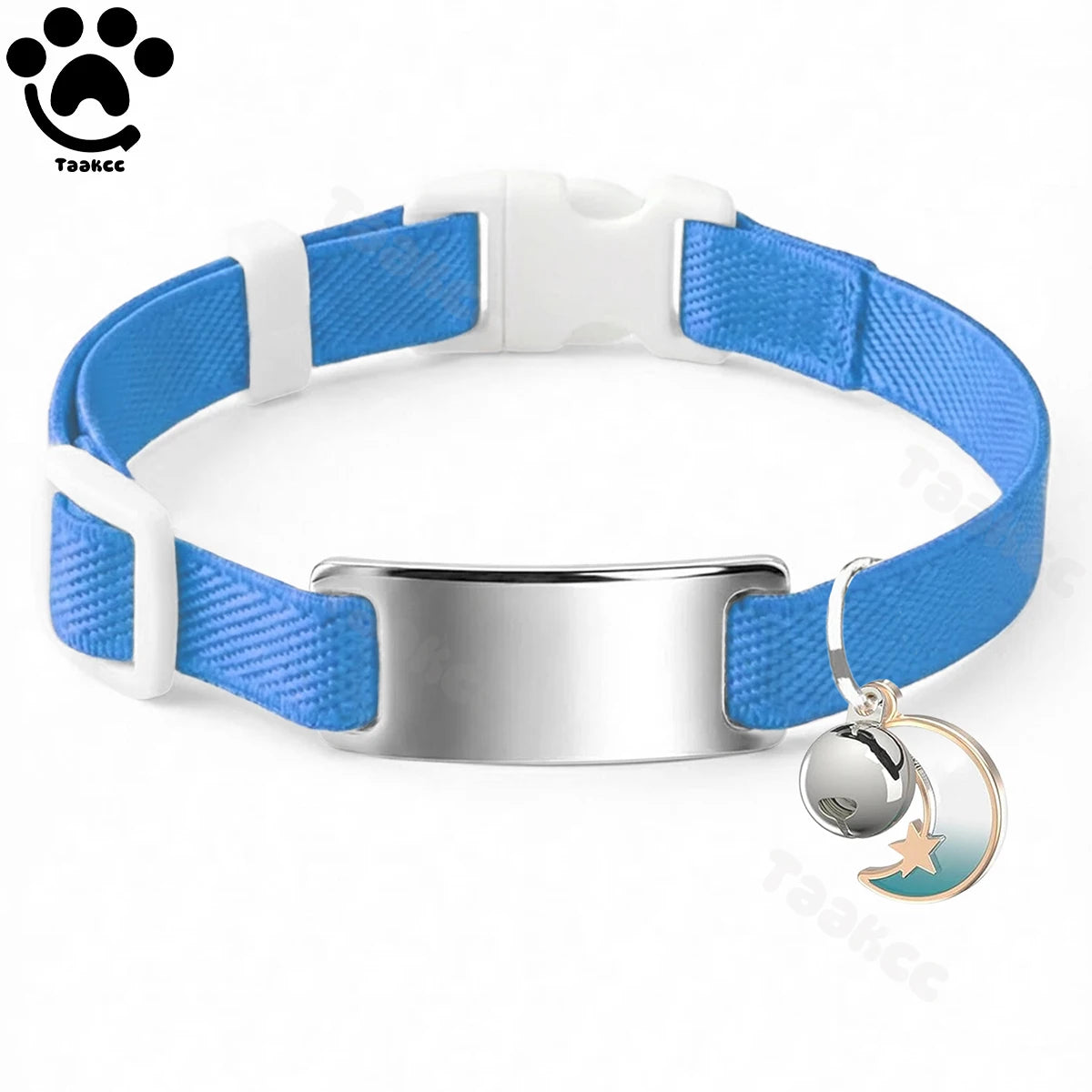 Elastic Cat Collar to get engraved