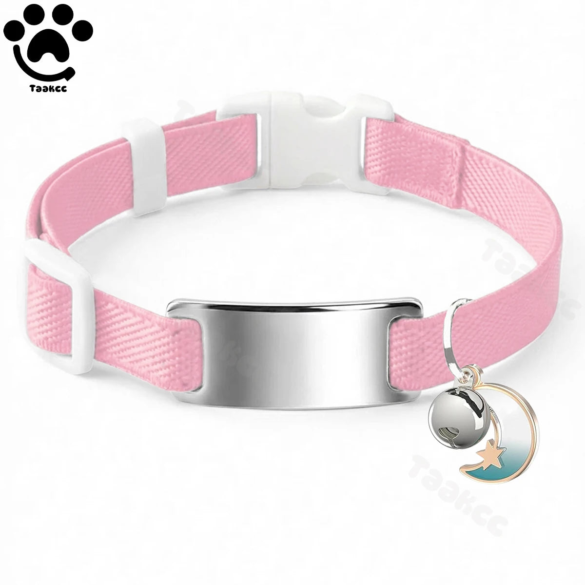 Elastic Cat Collar to get engraved