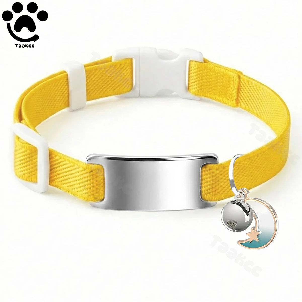Elastic Cat Collar to get engraved