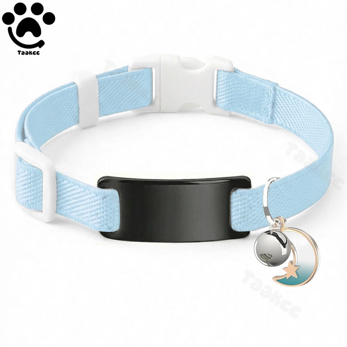 Elastic Cat Collar to get engraved