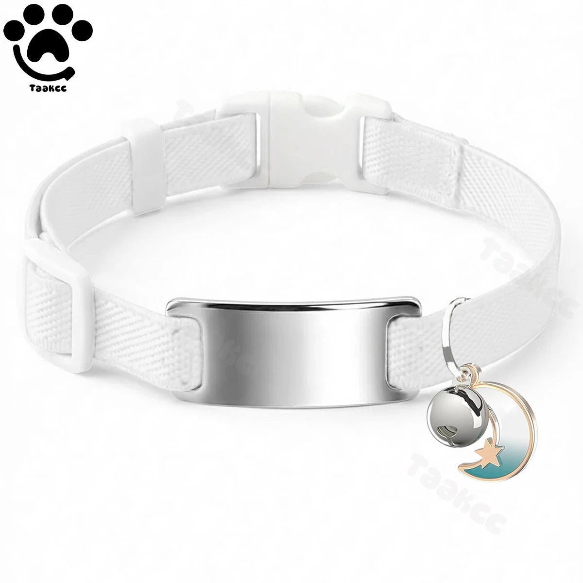 Elastic Cat Collar to get engraved