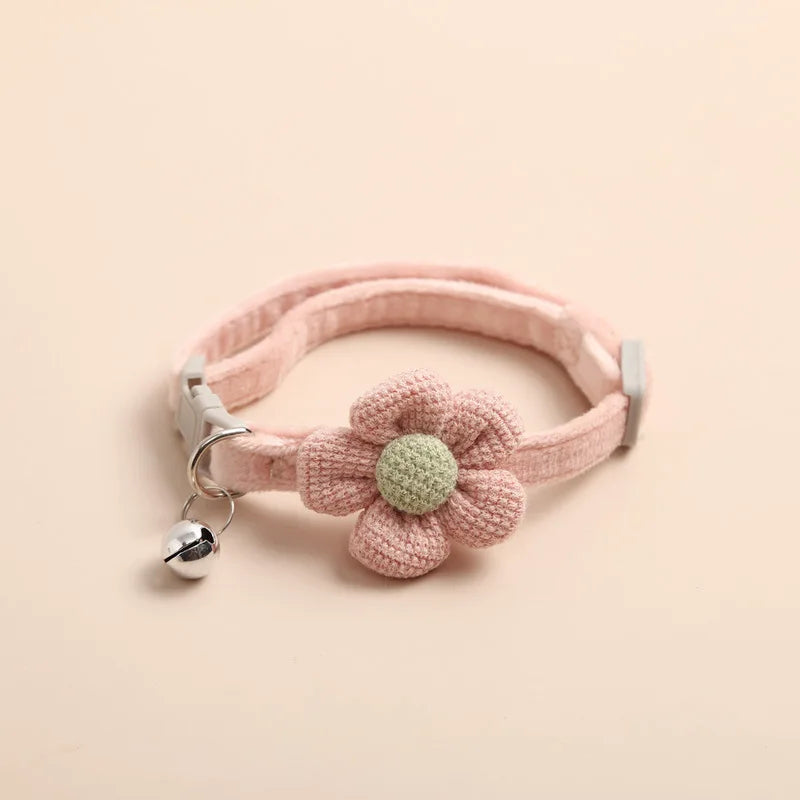 Collar Cute Flower Cat Collar
