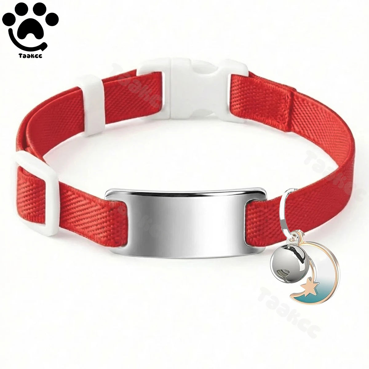 Elastic Cat Collar to get engraved