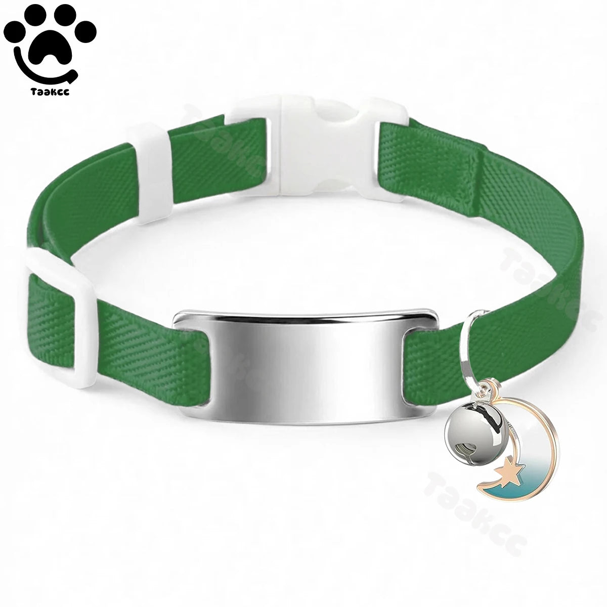 Elastic Cat Collar to get engraved