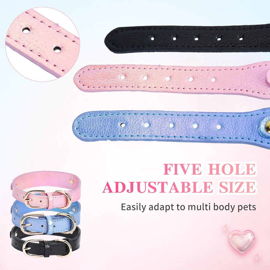 Cat or Small Dog Collar with Heart