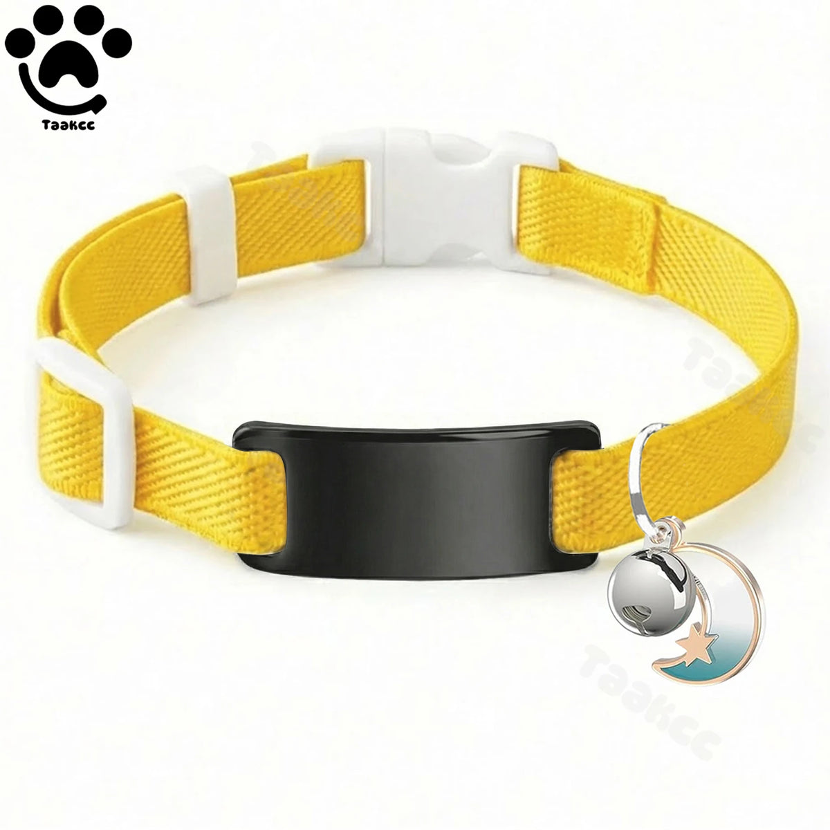 Elastic Cat Collar to get engraved