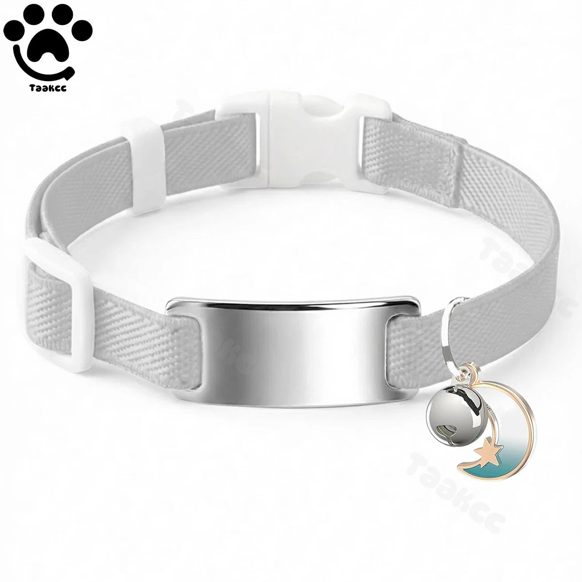 Elastic Cat Collar to get engraved