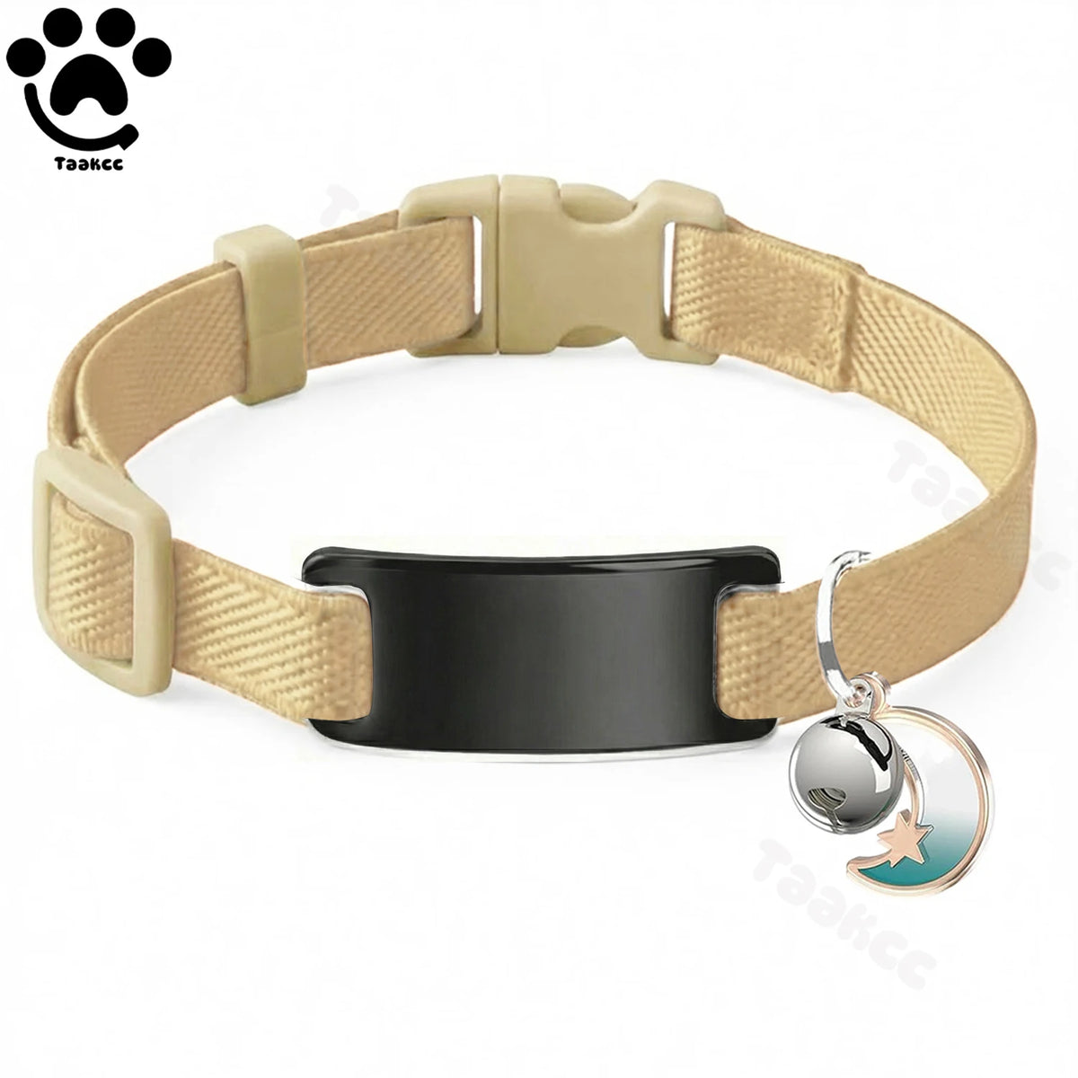 Elastic Cat Collar to get engraved