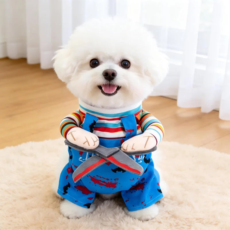 Cross-border pet clothing funny  transformation costume Halloween outfit