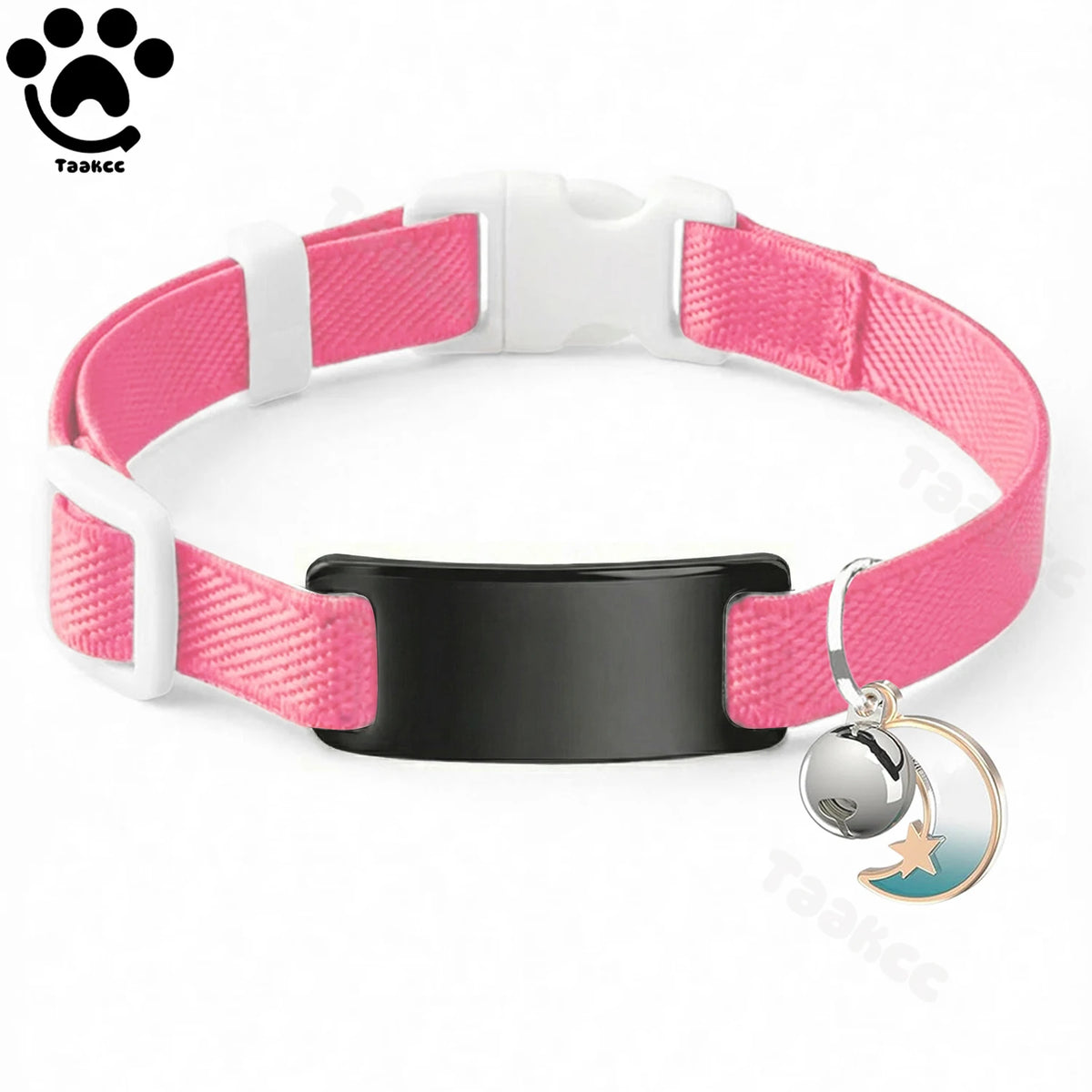 Elastic Cat Collar to get engraved
