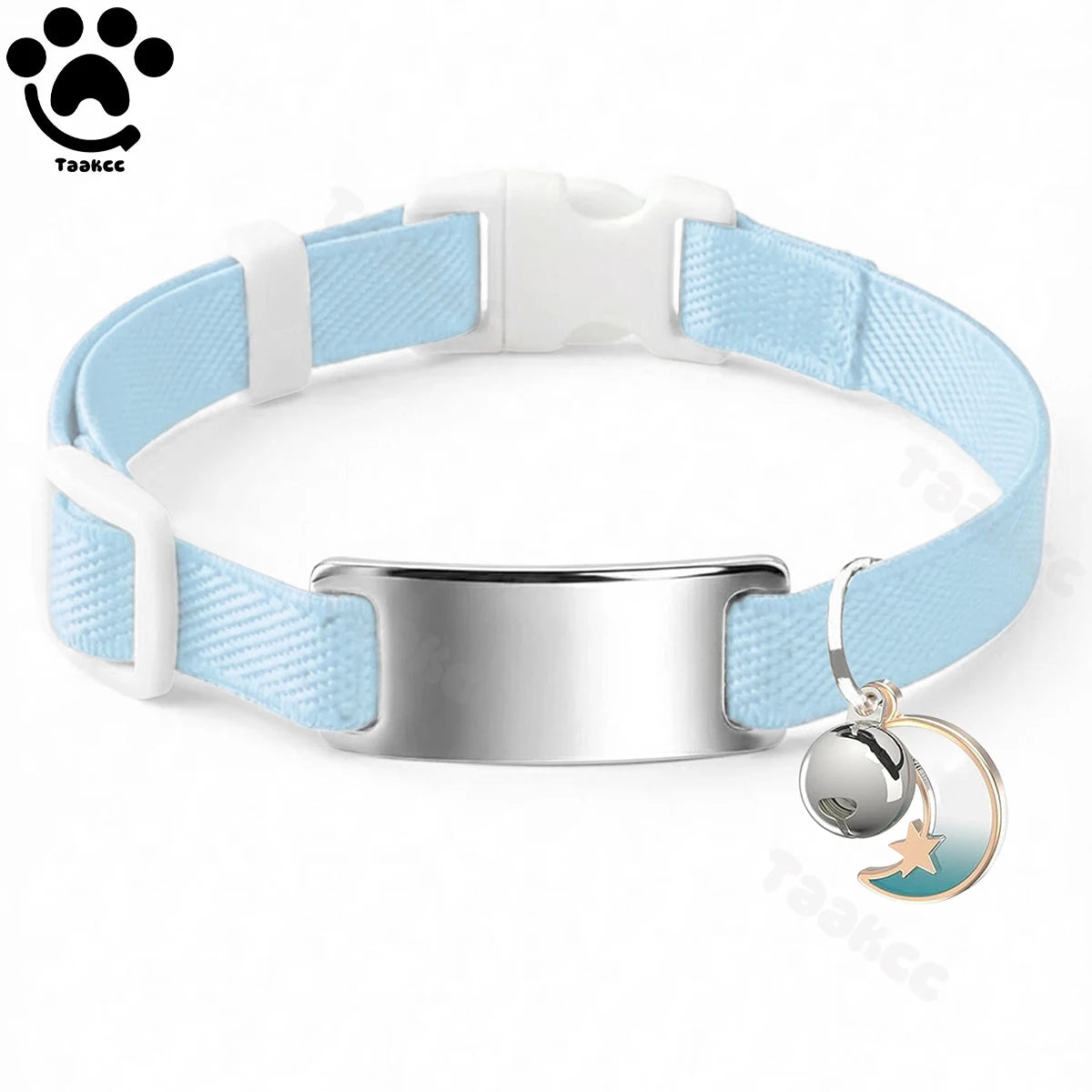 Elastic Cat Collar to get engraved