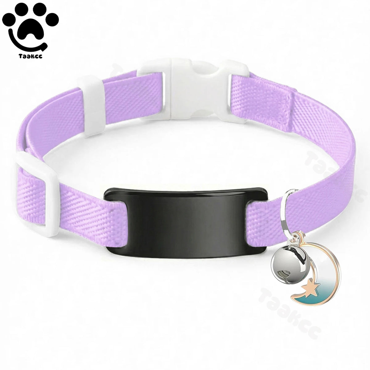 Elastic Cat Collar to get engraved