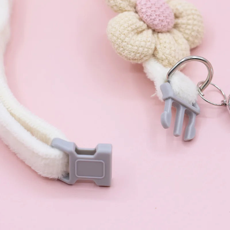 Collar Cute Flower Cat Collar