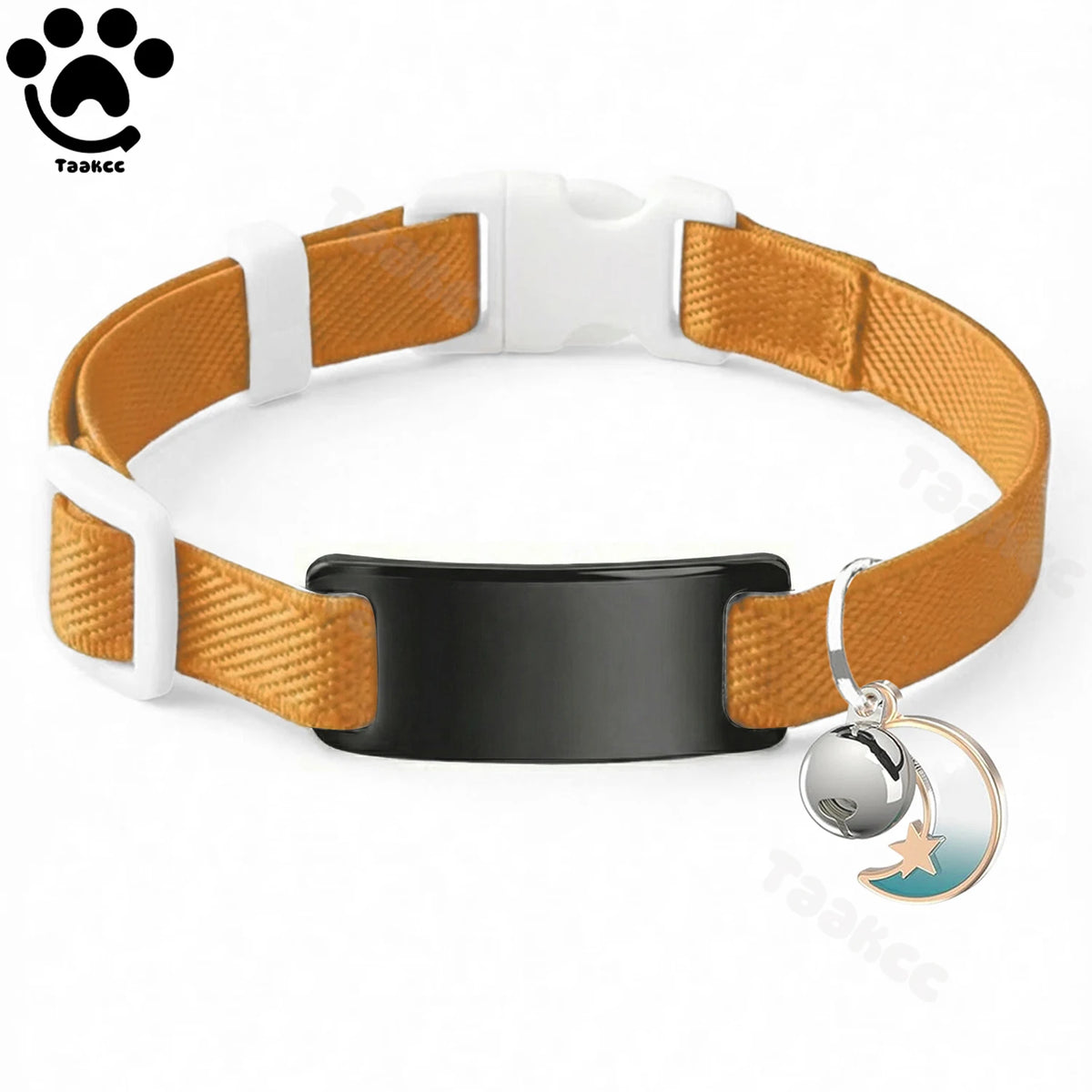 Elastic Cat Collar to get engraved