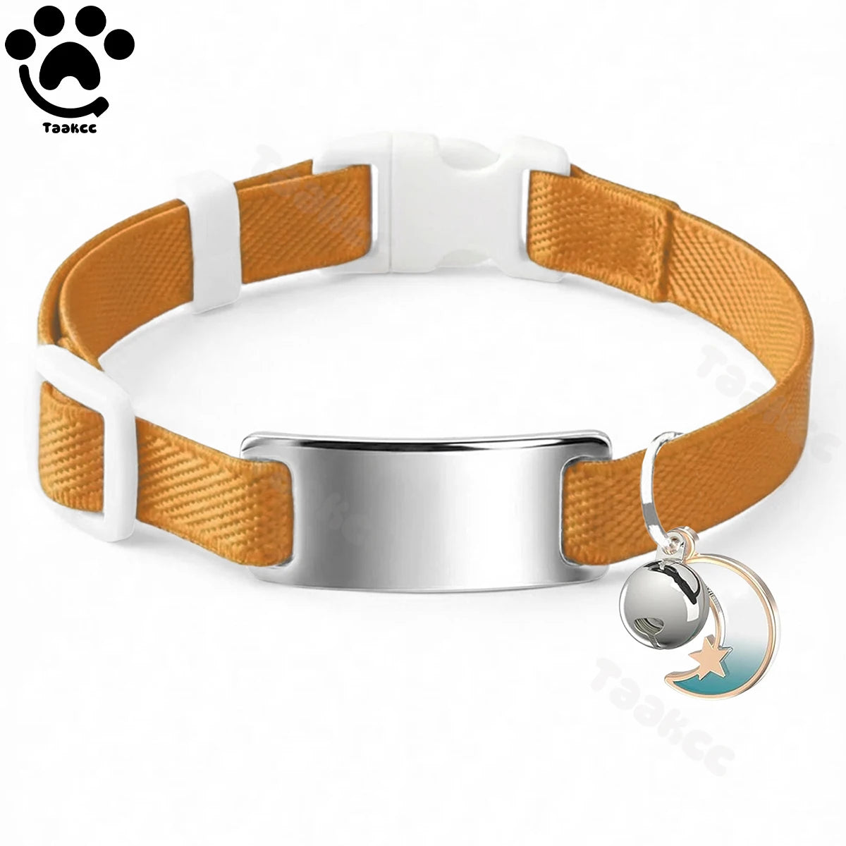 Elastic Cat Collar to get engraved