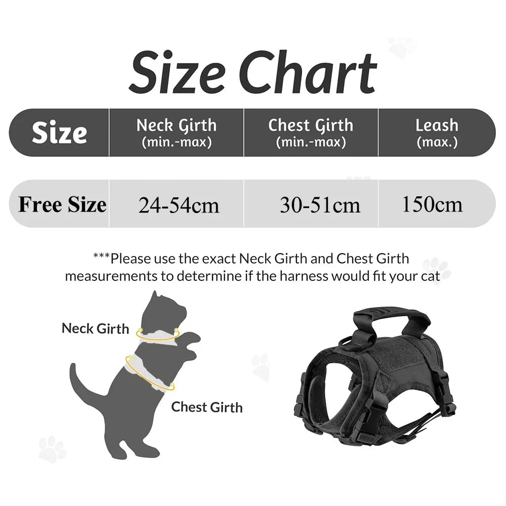 Tactical Cat Harness