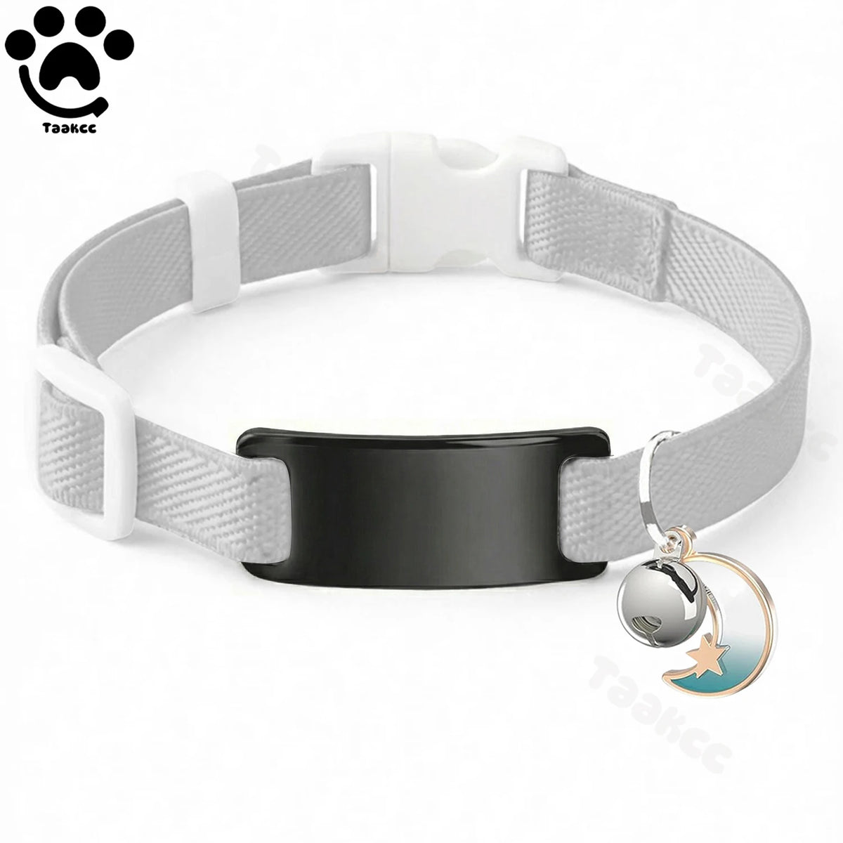 Elastic Cat Collar to get engraved