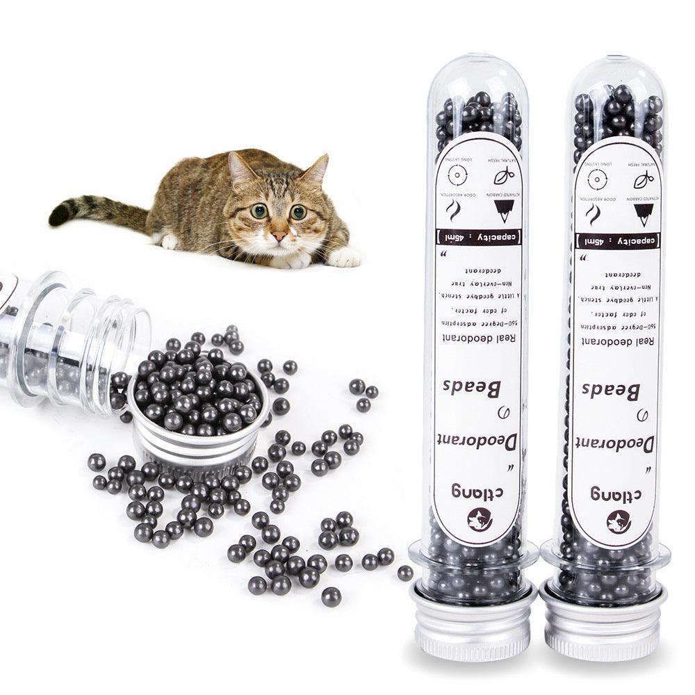 Aktivkohle Katzenstreu-Deo: Geruchsneutralisierendes Pulver Für Eine Frische Und Geruchsfreie Katzenumgebung