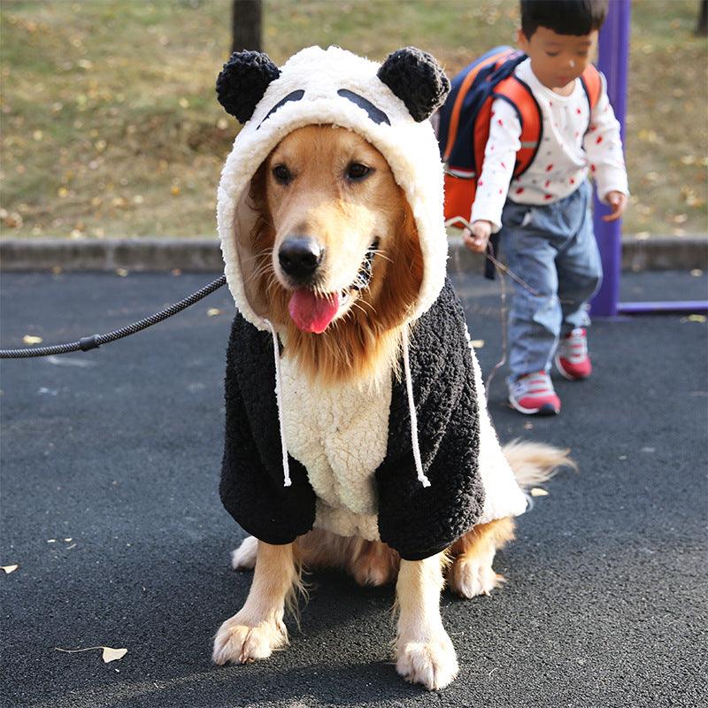 Verdickte Haustier-Herbst- und Winterkleidung für mittlere und große Hunde
